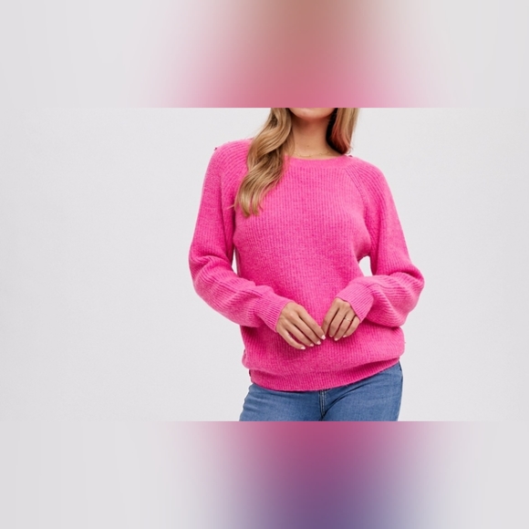 #14353 🩷 🛑S,L NEW! CHIC SEXY BOHO Crochet Lace Cross Back Pullover - Picture 15 of 15